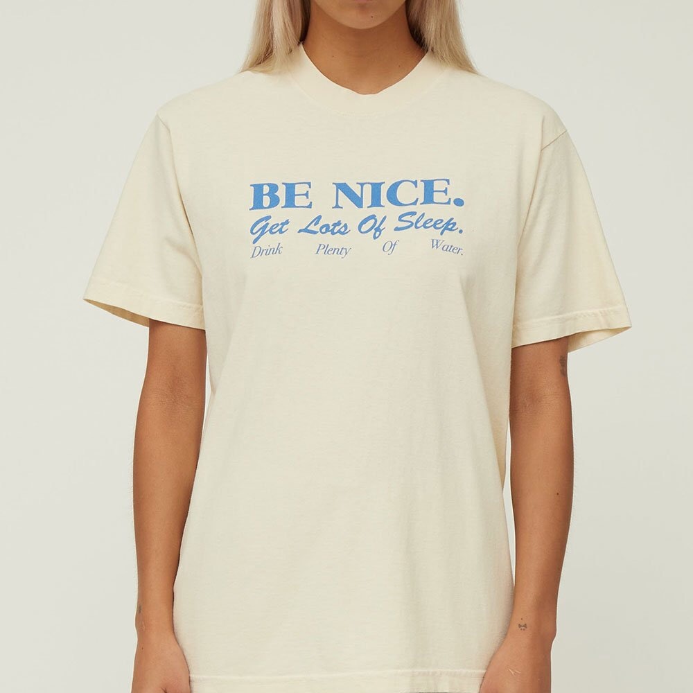 Sporty and Rich Be Nice shirt, size small